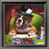 Poker Pups II Posters by Jenny Newland
