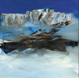 Eislandschaft I Print by Conny Rosskamp