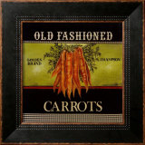 Old Fashioned Carrots Prints by Kimberly Poloson
