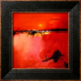 Orange Horizon Posters por Peter Wileman