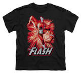 Youth: Justice League America - Flash Red & Gray T-shirts