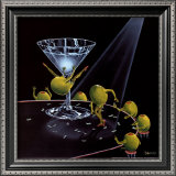 Even Dirtier Martini Print by Michael Godard