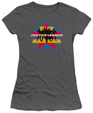 Juniors: Justice League America-Stand Tall T-shirts