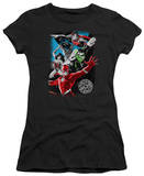 Juniors: Justice League America-Galactic Attack T-Shirt