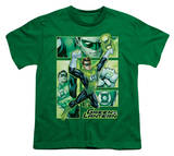 Youth: Justice League America - Green Lantern Panels T-shirts