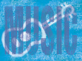 Music Love Poster von Erin Clark