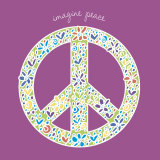 Imagine Peace Reprodukcje autor Erin Clark Imagine Peace Reprodukcje autor Erin Clark