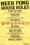 Beer Pong House Rules Prints