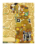 Fulfillment, Stoclet Frieze, c.1909 Plakat autor Gustav Klimt