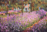 Kunstnerens hage ved Giverny, ca 1900 Poster av Claude Monet Kunstnerens hage ved Giverny, ca 1900 Poster av Claude Monet