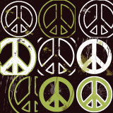 Peace Mantra (green) Posters por Erin Clark Peace Mantra (green) Posters por Erin Clark