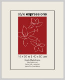 Matte Silver 50 x 40 cm Aluminum Frame Ferdiglaget ramme