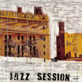 Jazz Session Posters by Vincent Gachaga
