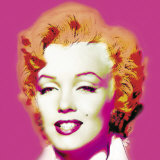 Marilyn in Pink Posters by Wyndham Boulter