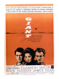 Giant, Rock Hudson, Elizabeth Taylor, James Dean, 1956 Posters