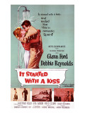 It Started with a Kiss, Debbie Reynolds, Glenn Ford, 1959 Pósters
