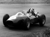 Mike Hawthorn in Ferrari, 1958 Dutch Grand Prix Photographic Print