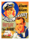 Follow the Fleet, Ginger Rogers, Fred Astaire, 1936 Posters