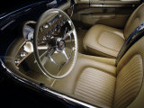 1954 Chevrolet Corvette Interior Photographic Print by S. Clay