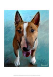 Spike Bull Terrier Affiches par Robert Mcclintock