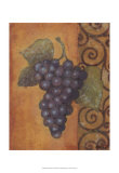 Scrolled Grapes II Prints by Norman Wyatt Jr.