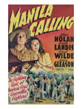 Manila Calling, from Left, Lloyd Nolan, Carole Landis, 1942 Pôsters