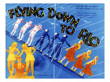 Flying Down to Rio, Fred Astaire, 1933 Posters