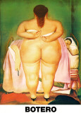 The Morning After Poster von Fernando Botero