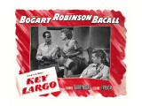Key Largo, Humphrey Bogart, Claire Trevor, Lauren Bacall, 1948 Gicléedruk