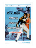 Captain Horatio Hornblower, Gregory Peck, Virginia Mayo, 1951 Posters