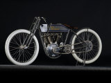 1914 Harley Davidson Board Track Racer Photographic Print by S. Clay