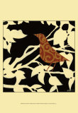 Ornate Bird on White Branch Affiches par Norman Wyatt Jr.