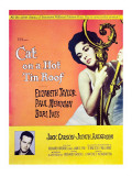Cat on a Hot Tin Roof, Elizabeth Taylor, Paul Newman, 1958 Photographie