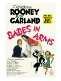 Babes in Arms, Mickey Rooney, Judy Garland, 1939 Posters