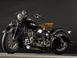 1940 Indian Four IOE Inline Four Lámina fotográfica por S. Clay