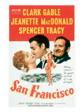 San Francisco, Jeanette Macdonald, Clark Gable, Spencer Tracy, 1936 Posters
