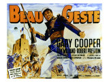 Beau Geste, Gary Cooper, 1939 Pôsters
