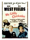 My Little Chickadee, W.C. Fields, Mae West, 1940 Print