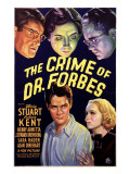 The Crime of Dr. Forbes, Robert Kent, Gloria Stuart, 1936 Posters