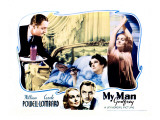 My Man Godfrey, William Powell, Alice Brady, Carole Lombard, 1936 Photo