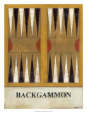 Backgammon Pósters por Norman Wyatt Jr.