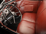 1936 Auburn 852 SC Speedster Interior Photographic Print by S. Clay
