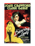 Dancing Lady, Joan Crawford, Clark Gable, 1933 Pôsters Dancing Lady, Joan Crawford, Clark Gable, 1933 Pôsters