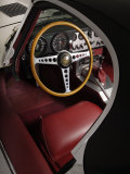 1961 Jaguar E Type Interior Photographic Print by S. Clay
