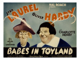 Babes in Toyland,From Left, Stan Laurel, Oliver Hardy, 1934 Posters
