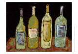 Bottles of White Prints by Deann Hebert