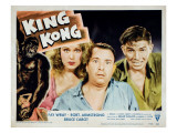 King Kong, Fay Wray, Robert Armstrong, Bruce Cabot, 1933 Pósters King Kong, Fay Wray, Robert Armstrong, Bruce Cabot, 1933 Pósters