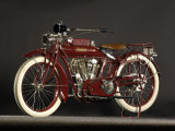 1915 Indian Big Twin Photographic Print by S. Clay
