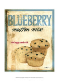 Blueberry Muffin Mix Art par Norman Wyatt Jr.