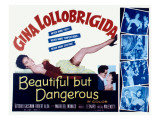 Beautiful But Dangerous, Gina Lollobrigida, 1956 Posters